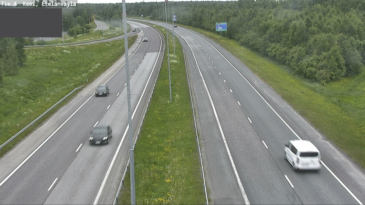 Kelikamerat Kuva Tie 4 Kemi, Etelänväylä, Kemi, Lappi