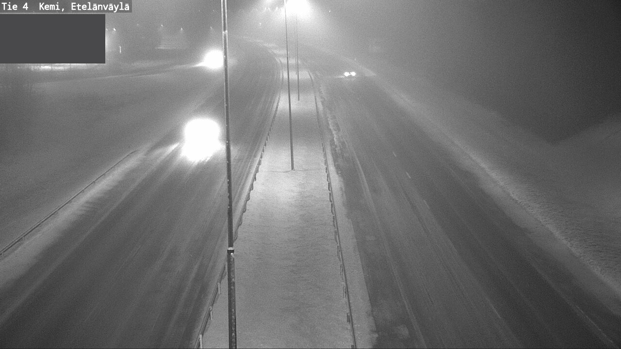 Weather Camera Image Road 4 Kemi, Etelänväylä, Kemi, Lappi