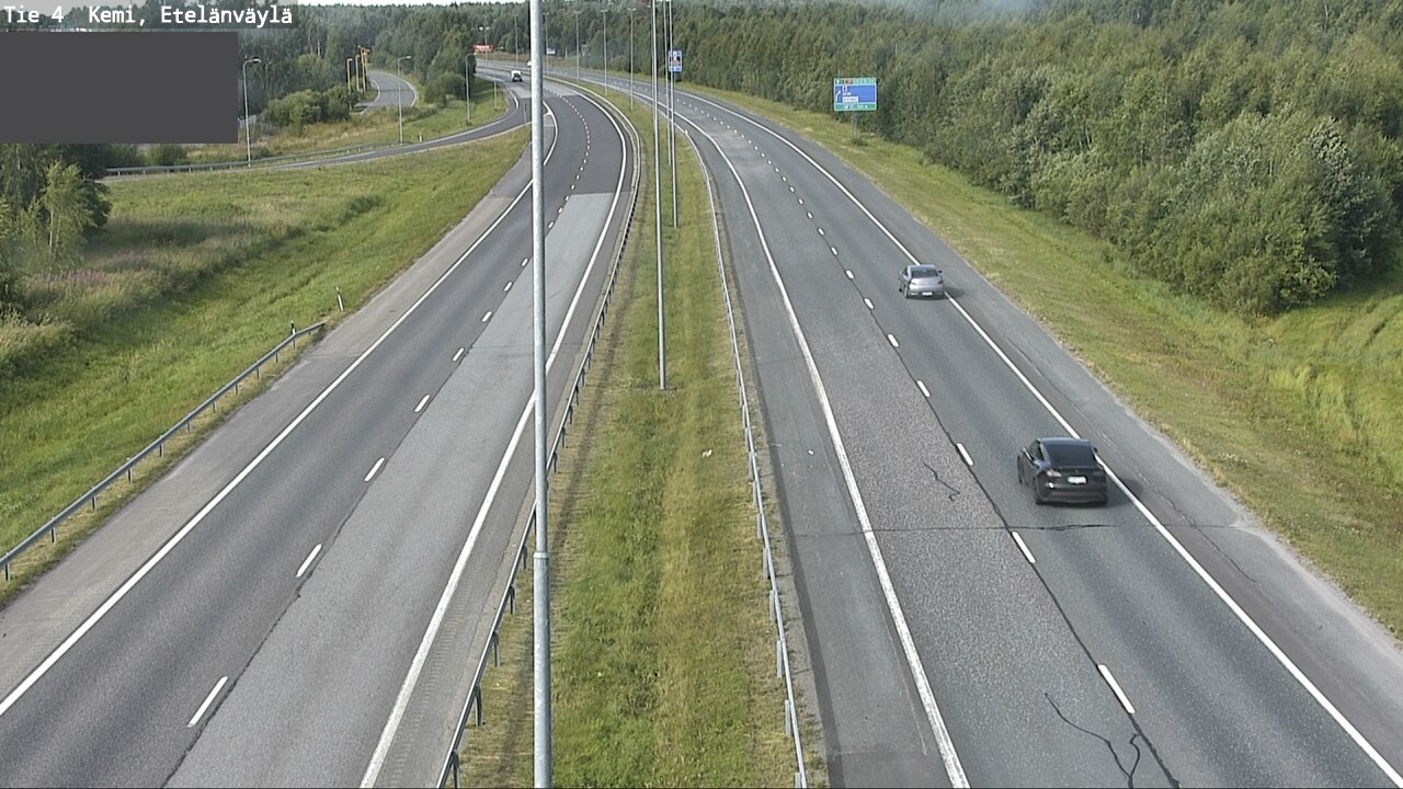 Kelikamerat Kuva Tie 4 Kemi, Etelänväylä, Kemi, Lappi