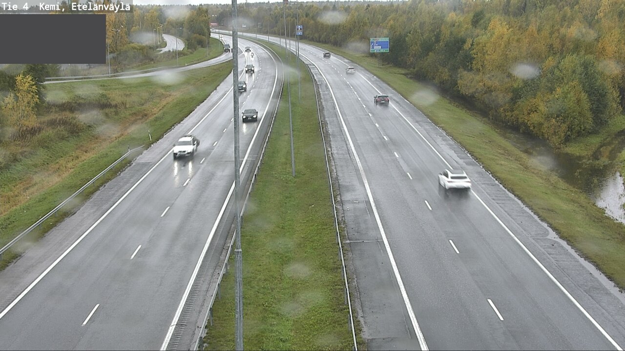 Weather Camera Image Road 4 Kemi, Etelänväylä, Kemi, Lappi