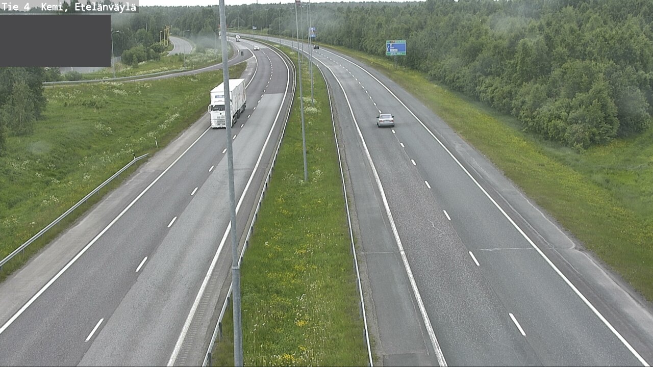Kelikamerat Kuva Tie 4 Kemi, Etelänväylä, Kemi, Lappi