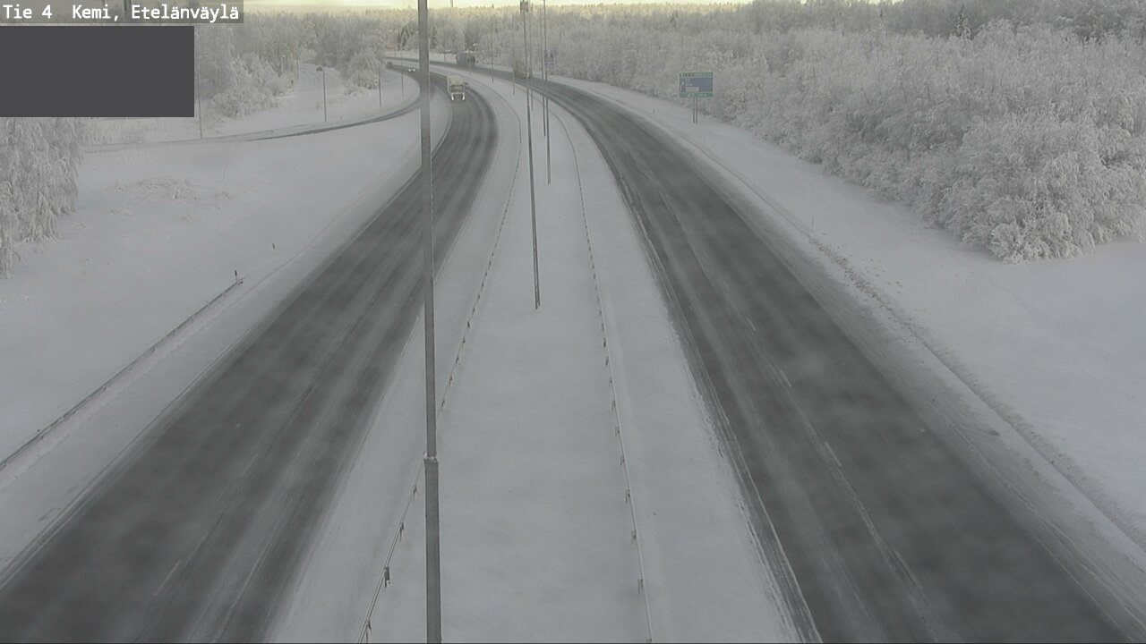 Kelikamerat Kuva Tie 4 Kemi, Etelänväylä, Kemi, Lappi