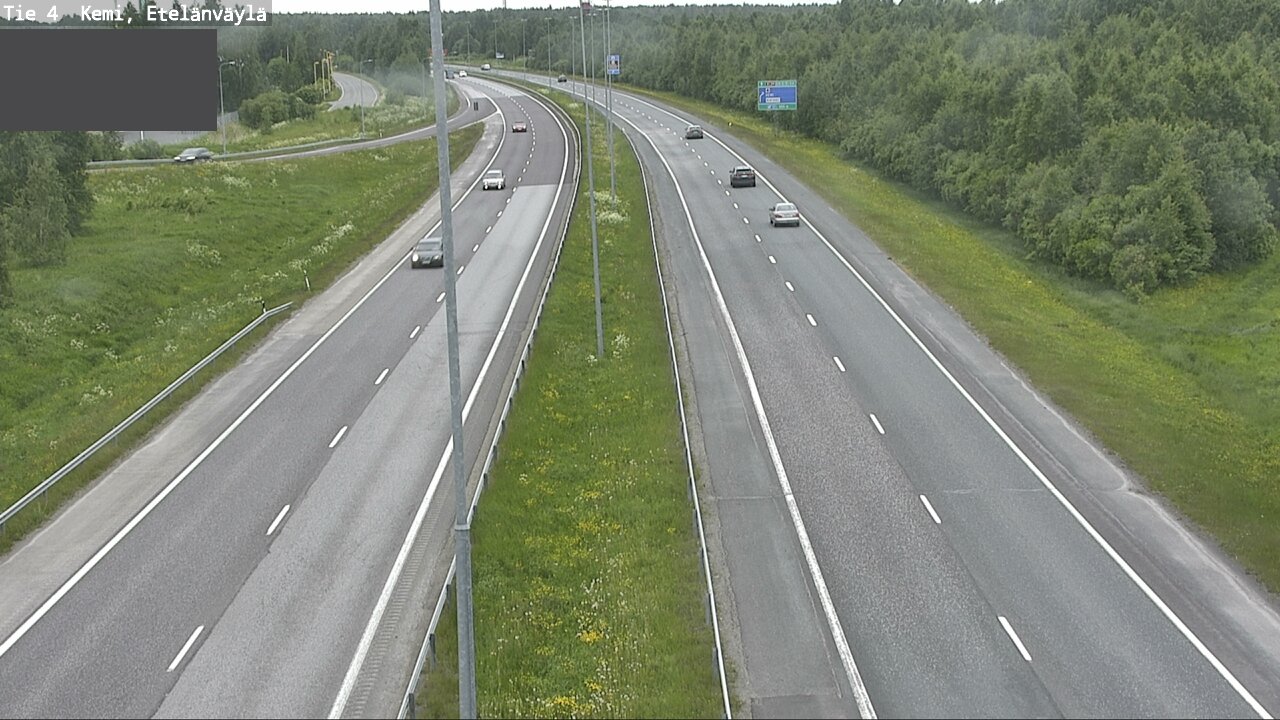 Kelikamerat Kuva Tie 4 Kemi, Etelänväylä, Kemi, Lappi