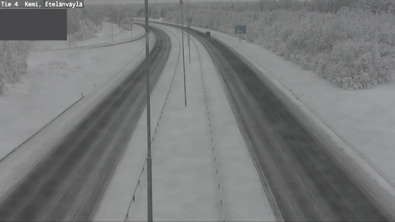Kelikamerat Kuva Tie 4 Kemi, Etelänväylä, Kemi, Lappi