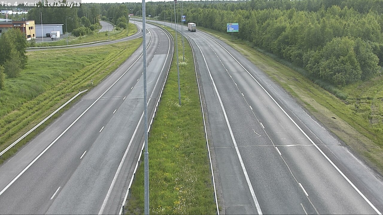 Kelikamerat Kuva Tie 4 Kemi, Etelänväylä, Kemi, Lappi