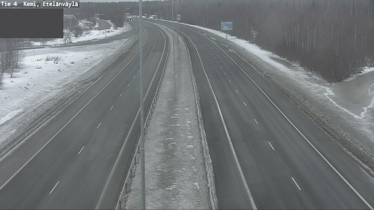 Kelikamerat Kuva Tie 4 Kemi, Etelänväylä, Kemi, Lappi