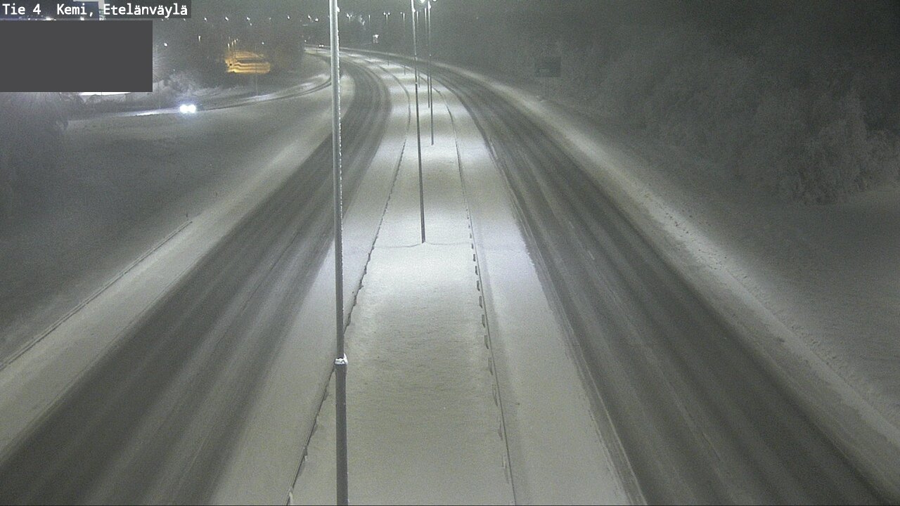 Kelikamerat Kuva Tie 4 Kemi, Etelänväylä, Kemi, Lappi