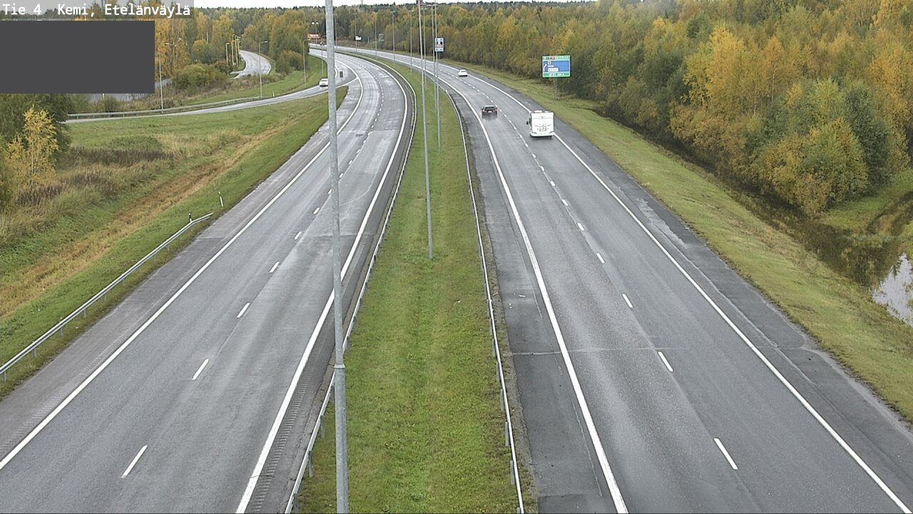 Weather Camera Image Road 4 Kemi, Etelänväylä, Kemi, Lappi