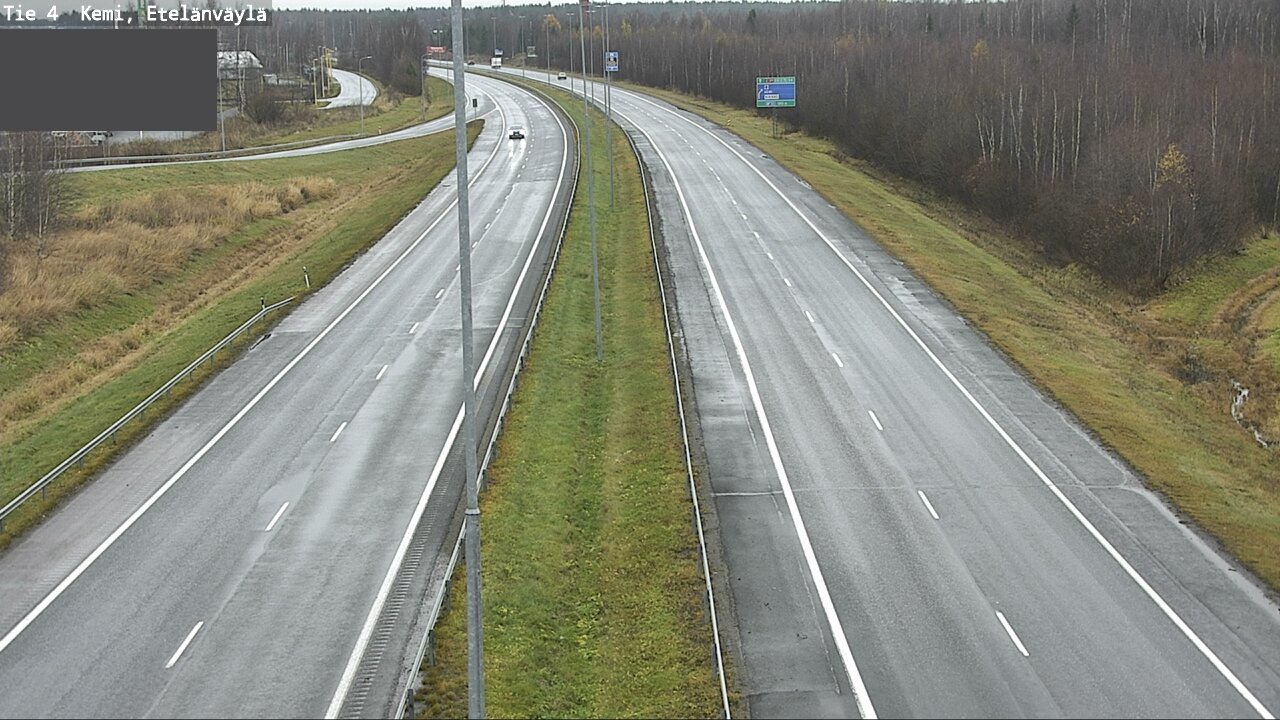 Kelikamerat Kuva Tie 4 Kemi, Etelänväylä, Kemi, Lappi
