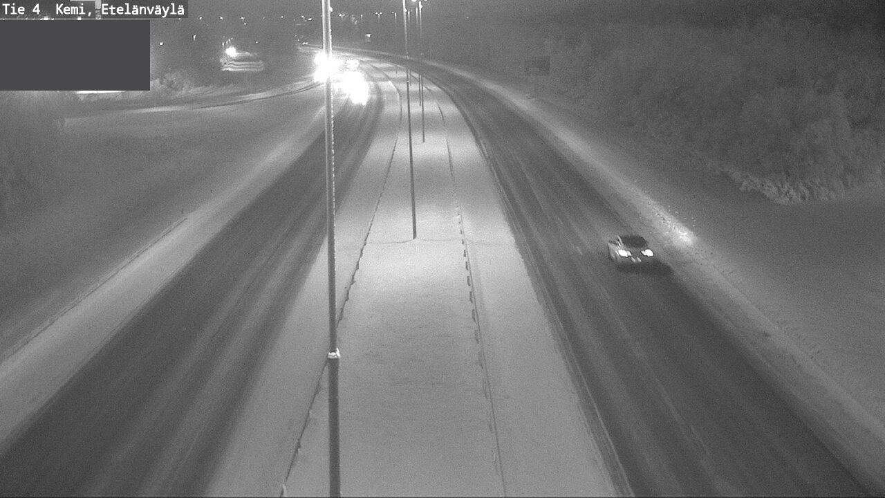 Kelikamerat Kuva Tie 4 Kemi, Etelänväylä, Kemi, Lappi