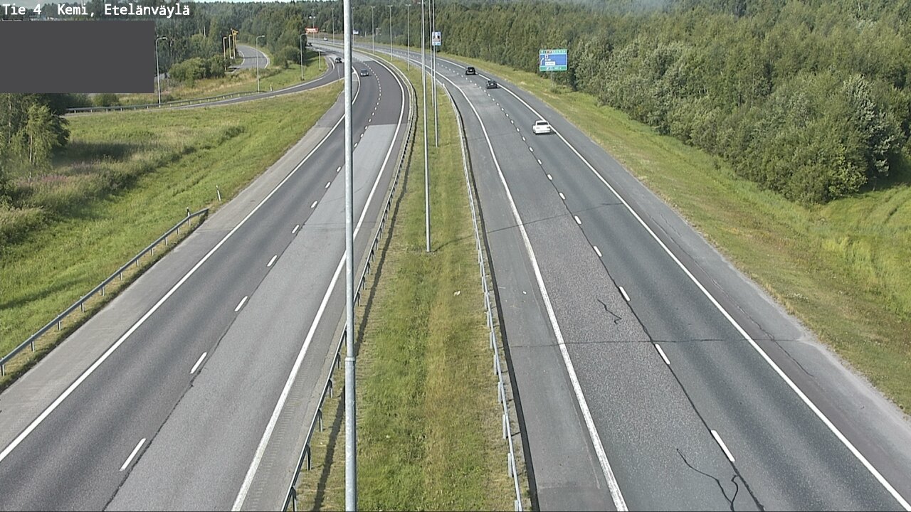 Kelikamerat Kuva Tie 4 Kemi, Etelänväylä, Kemi, Lappi