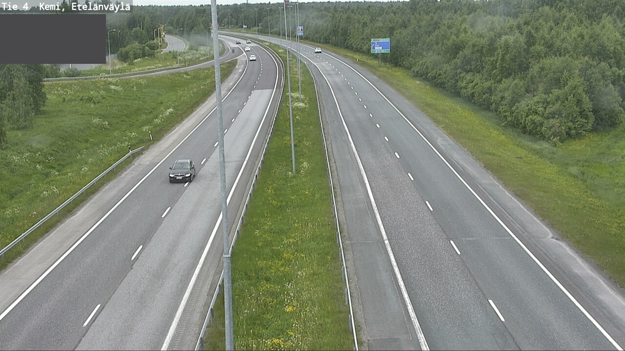 Kelikamerat Kuva Tie 4 Kemi, Etelänväylä, Kemi, Lappi