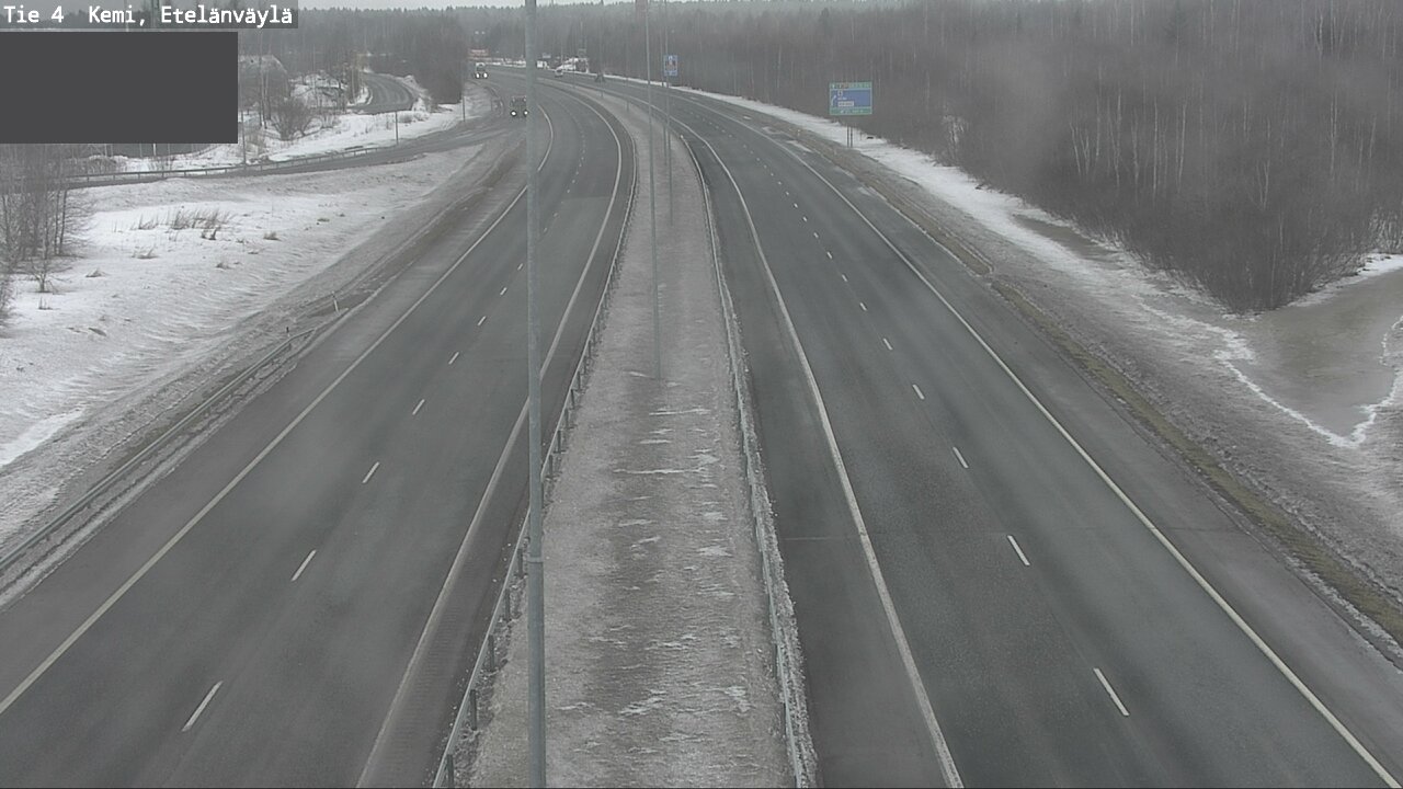 Kelikamerat Kuva Tie 4 Kemi, Etelänväylä, Kemi, Lappi