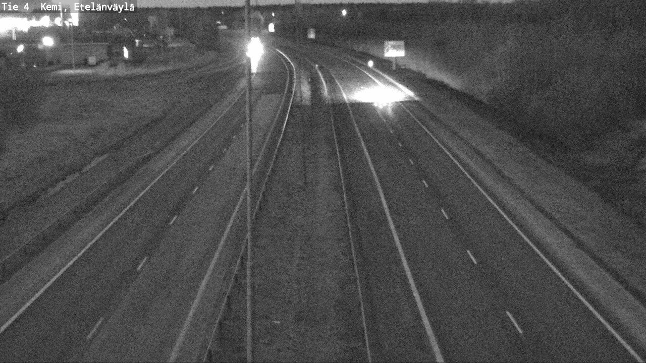 Weather Camera Image Road 4 Kemi, Etelänväylä, Kemi, Lappi
