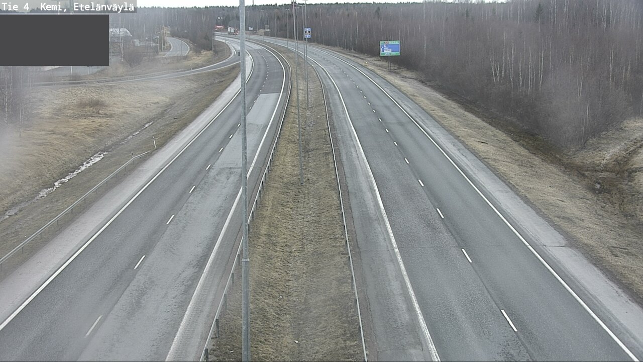 Kelikamerat Kuva Tie 4 Kemi, Etelänväylä, Kemi, Lappi