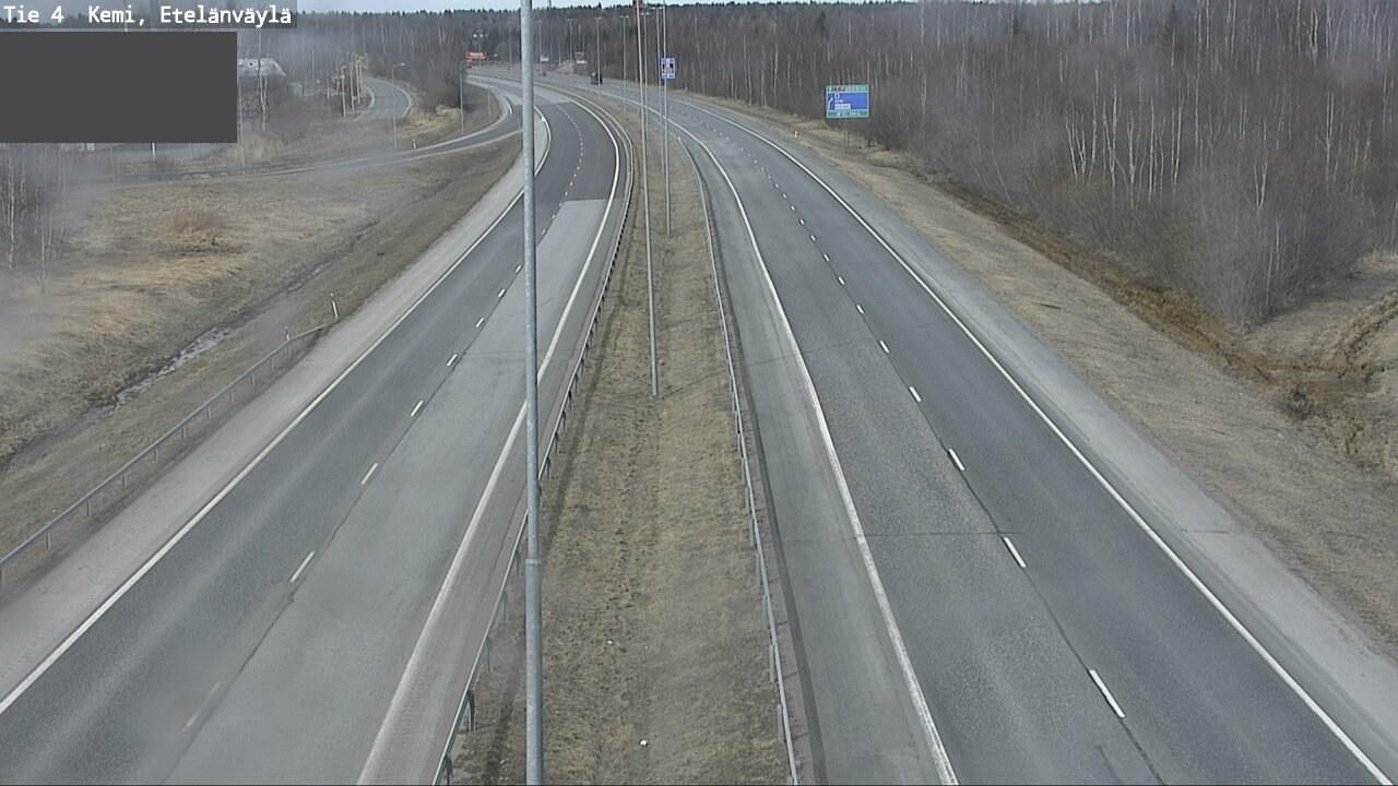 Kelikamerat Kuva Tie 4 Kemi, Etelänväylä, Kemi, Lappi