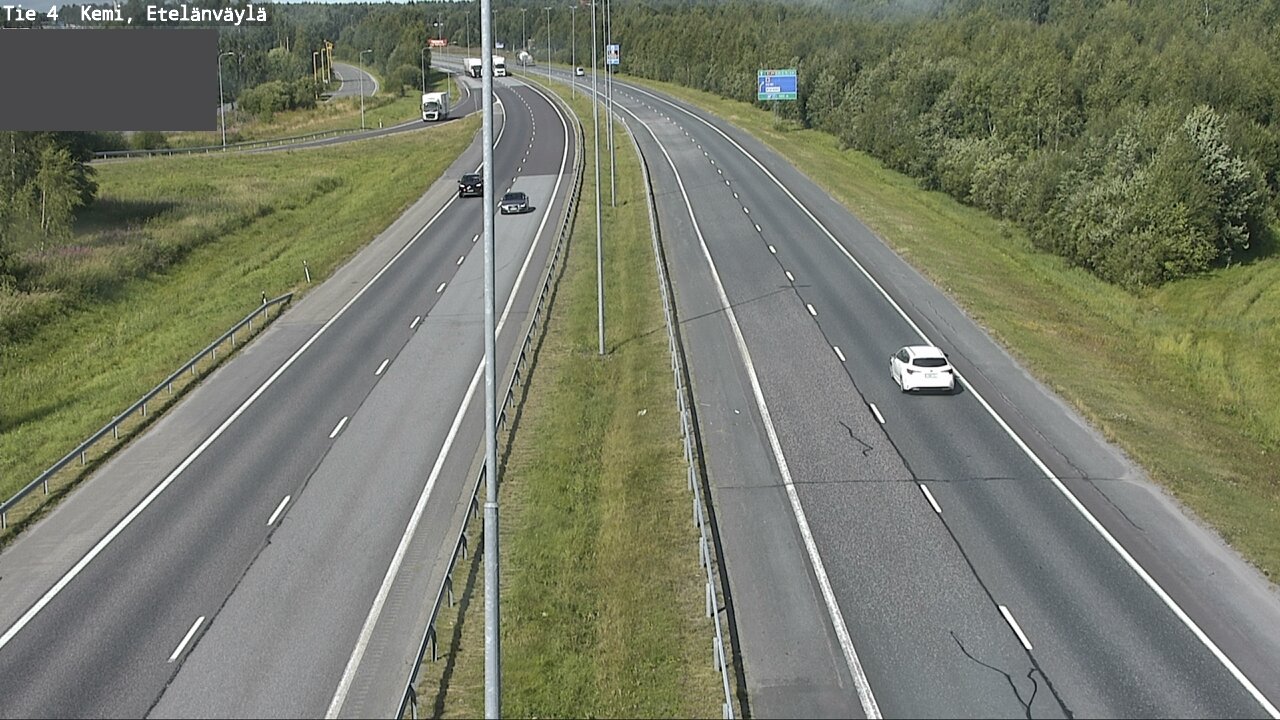 Kelikamerat Kuva Tie 4 Kemi, Etelänväylä, Kemi, Lappi