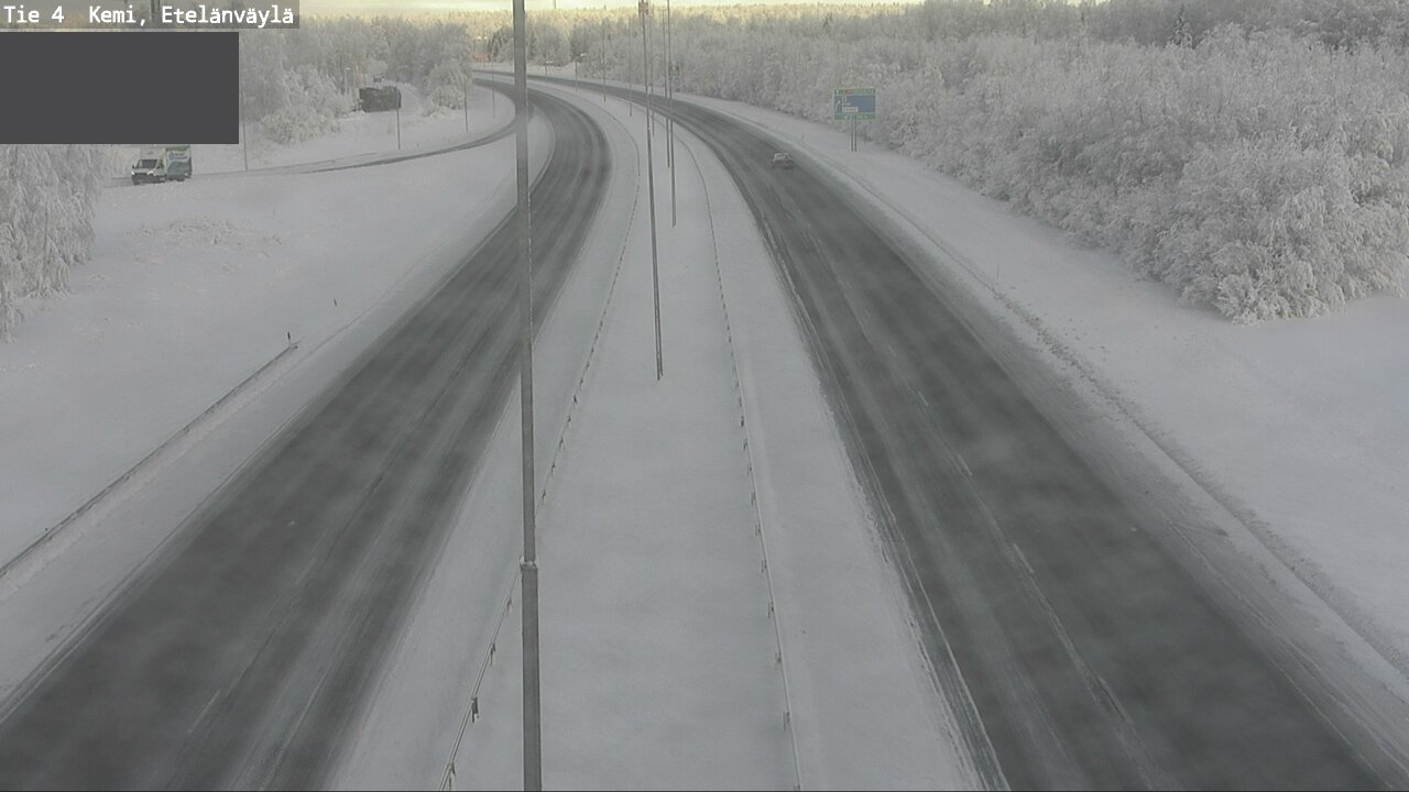 Kelikamerat Kuva Tie 4 Kemi, Etelänväylä, Kemi, Lappi