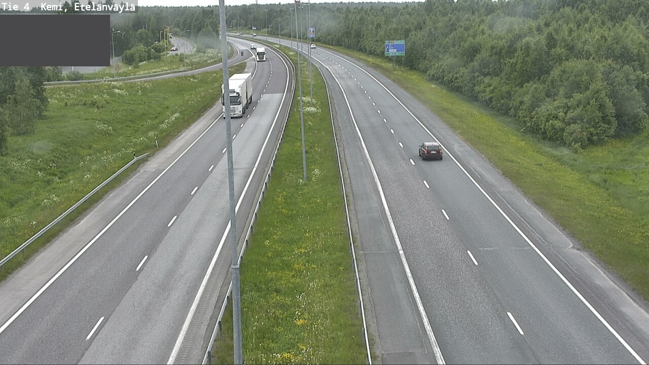 Kelikamerat Kuva Tie 4 Kemi, Etelänväylä, Kemi, Lappi