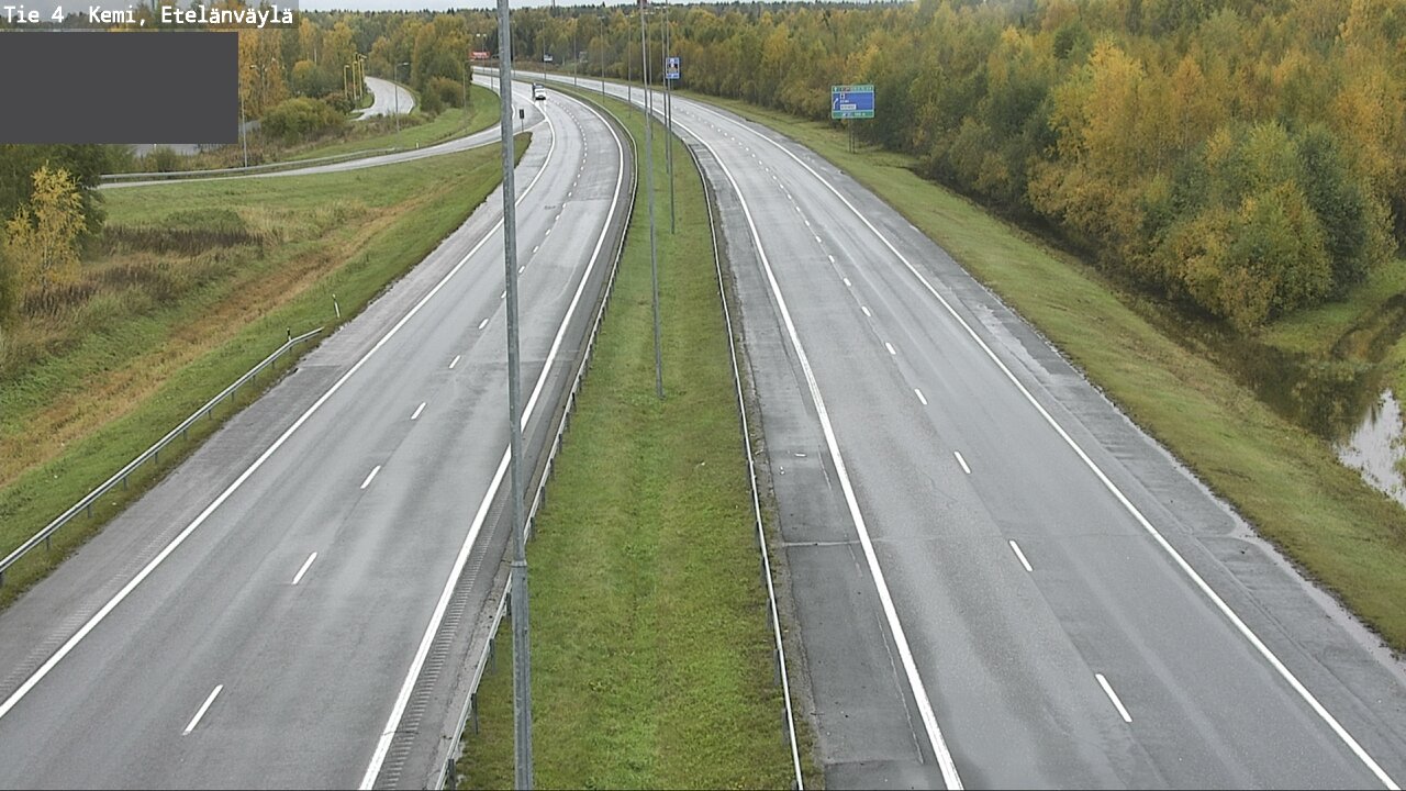 Weather Camera Image Road 4 Kemi, Etelänväylä, Kemi, Lappi