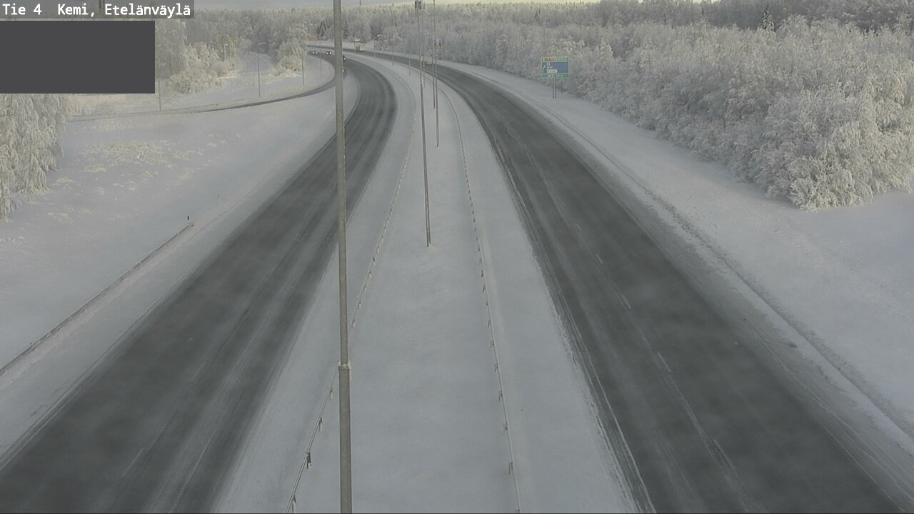 Kelikamerat Kuva Tie 4 Kemi, Etelänväylä, Kemi, Lappi
