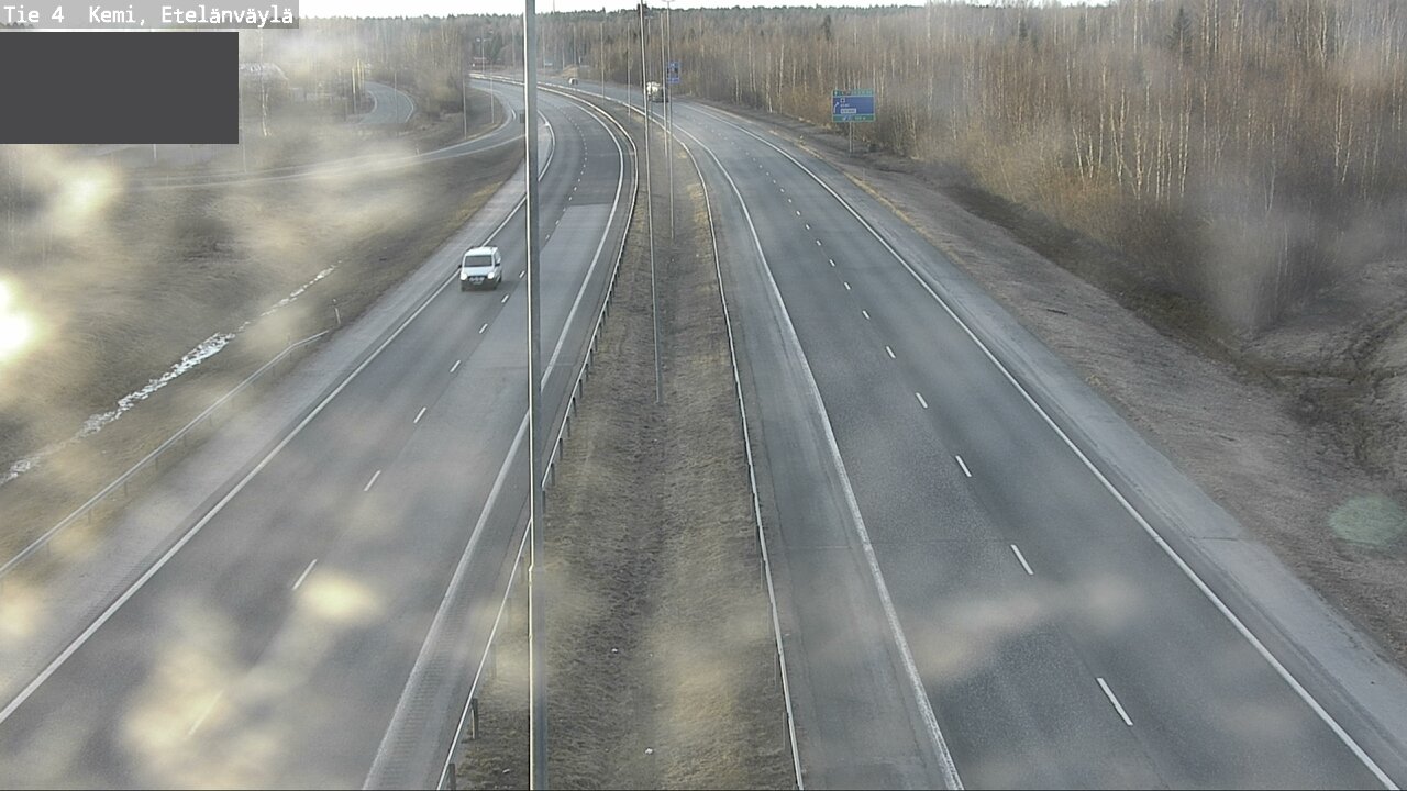 Kelikamerat Kuva Tie 4 Kemi, Etelänväylä, Kemi, Lappi