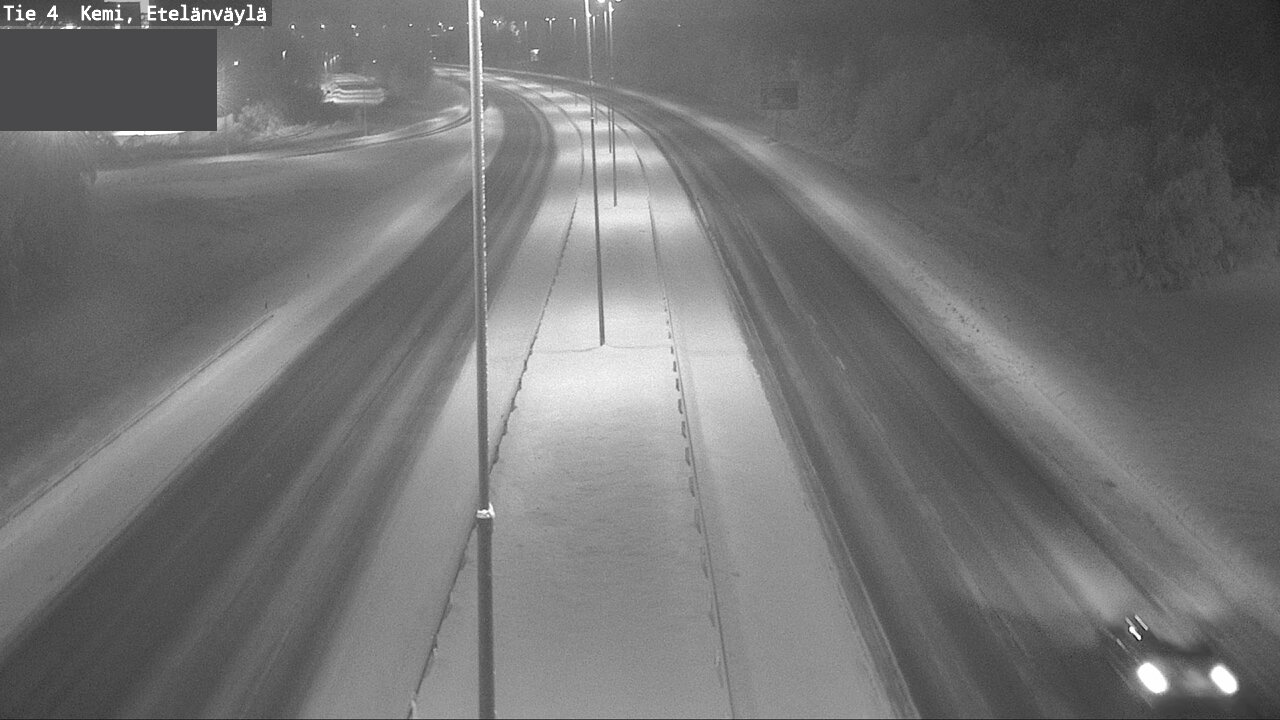 Kelikamerat Kuva Tie 4 Kemi, Etelänväylä, Kemi, Lappi