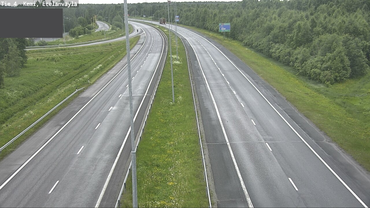 Kelikamerat Kuva Tie 4 Kemi, Etelänväylä, Kemi, Lappi