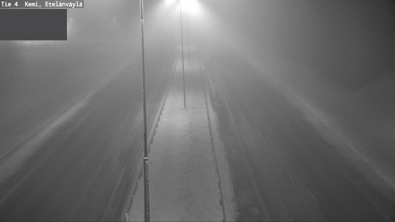 Weather Camera Image Road 4 Kemi, Etelänväylä, Kemi, Lappi