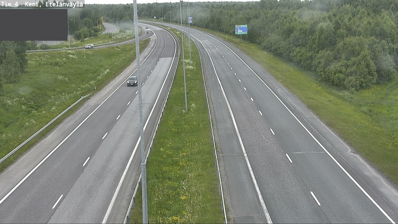 Kelikamerat Kuva Tie 4 Kemi, Etelänväylä, Kemi, Lappi