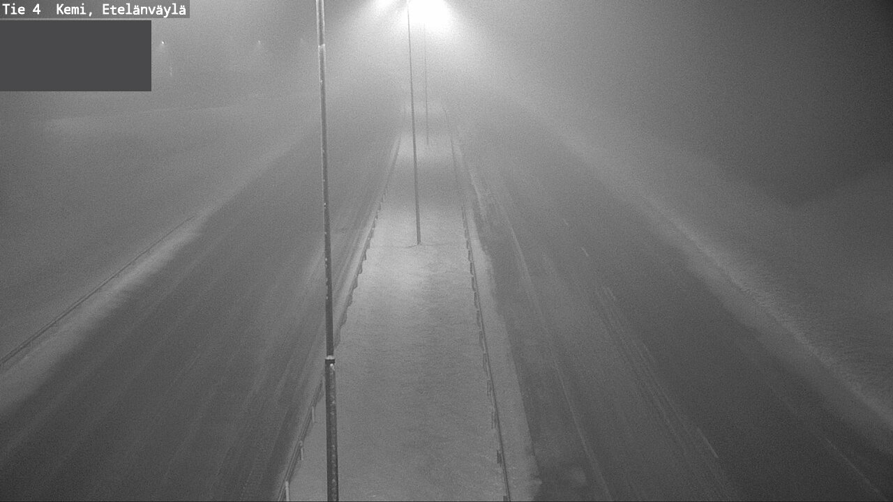 Weather Camera Image Road 4 Kemi, Etelänväylä, Kemi, Lappi