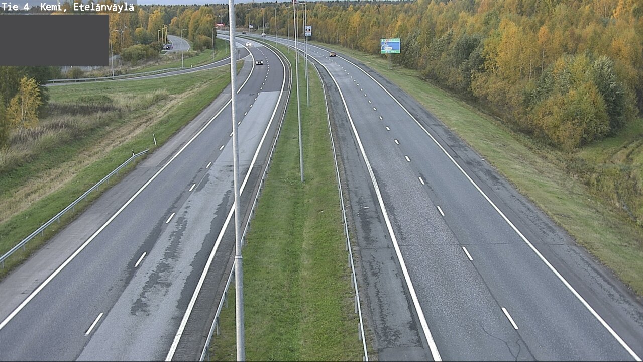 Kelikamerat Kuva Tie 4 Kemi, Etelänväylä, Kemi, Lappi