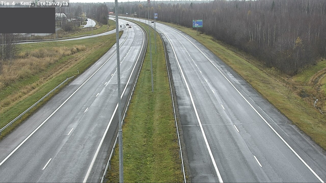Kelikamerat Kuva Tie 4 Kemi, Etelänväylä, Kemi, Lappi