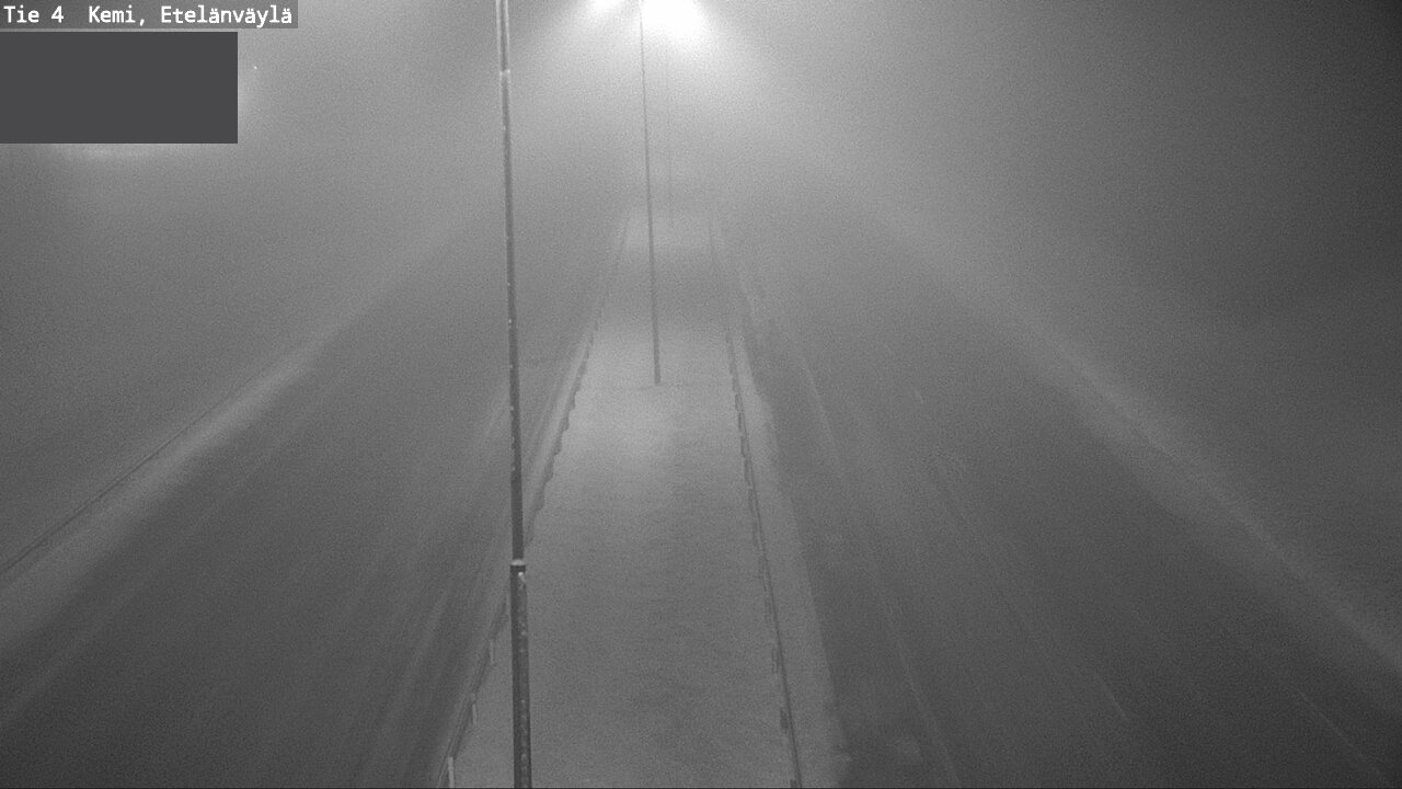 Weather Camera Image Road 4 Kemi, Etelänväylä, Kemi, Lappi