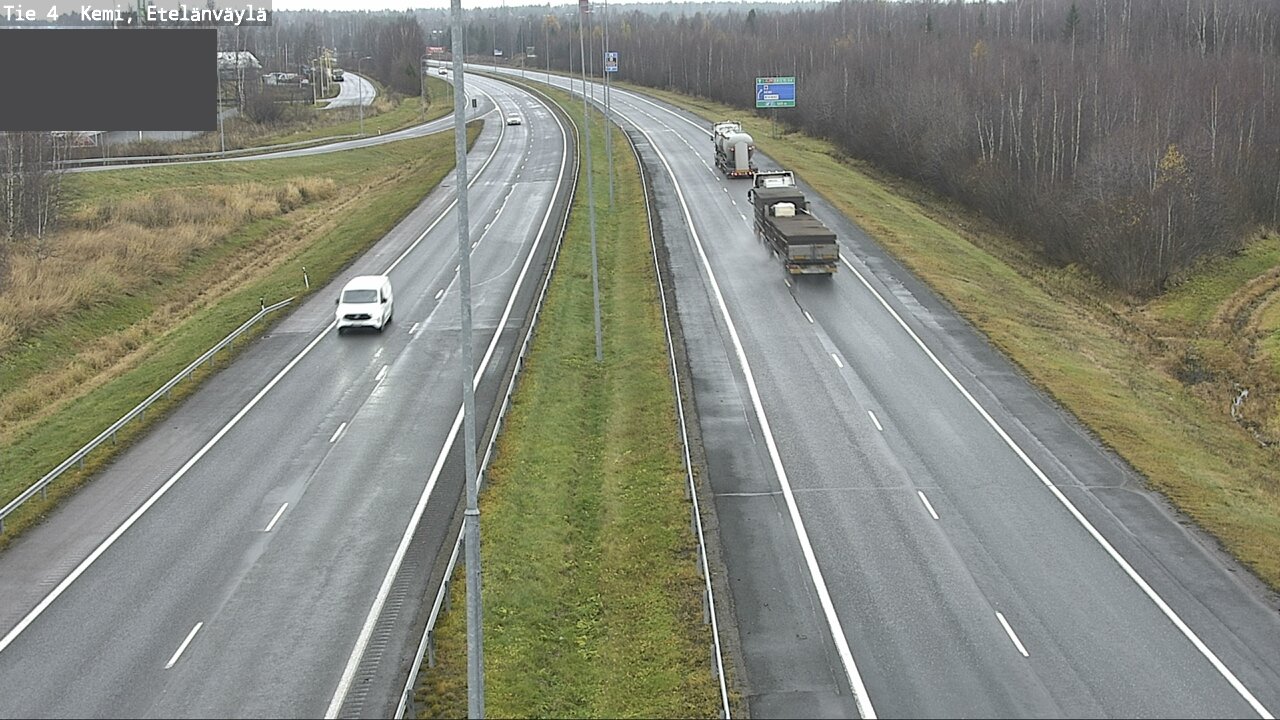 Kelikamerat Kuva Tie 4 Kemi, Etelänväylä, Kemi, Lappi
