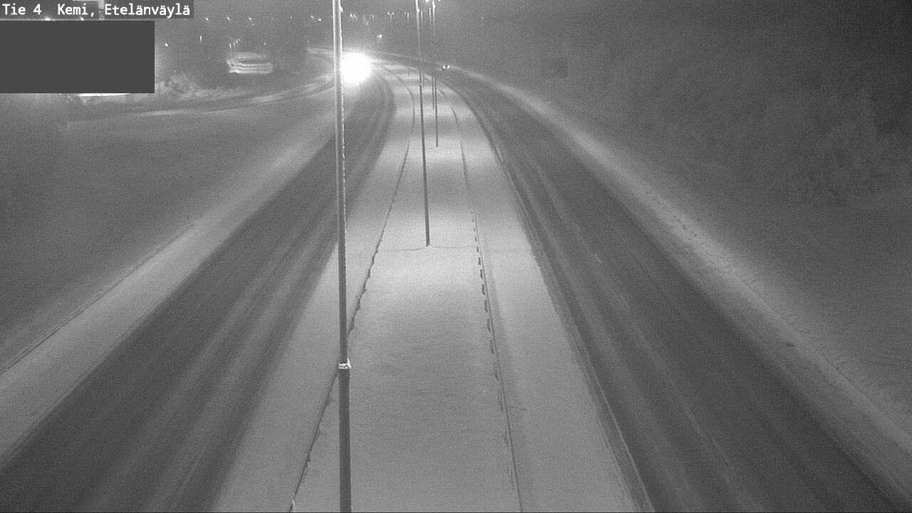 Kelikamerat Kuva Tie 4 Kemi, Etelänväylä, Kemi, Lappi
