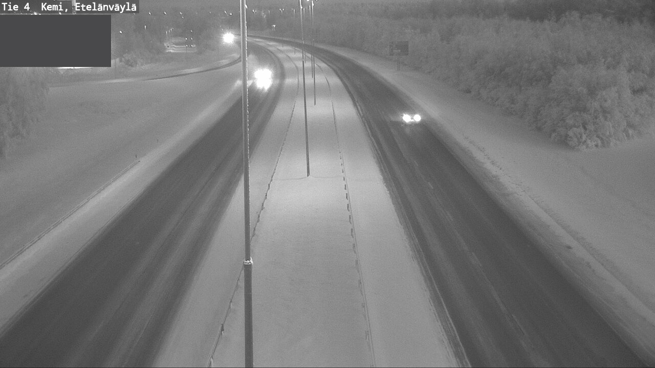 Kelikamerat Kuva Tie 4 Kemi, Etelänväylä, Kemi, Lappi