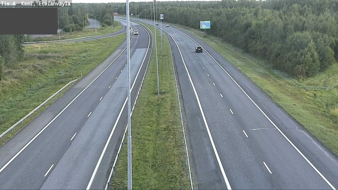 Kelikamerat Kuva Tie 4 Kemi, Etelänväylä, Kemi, Lappi