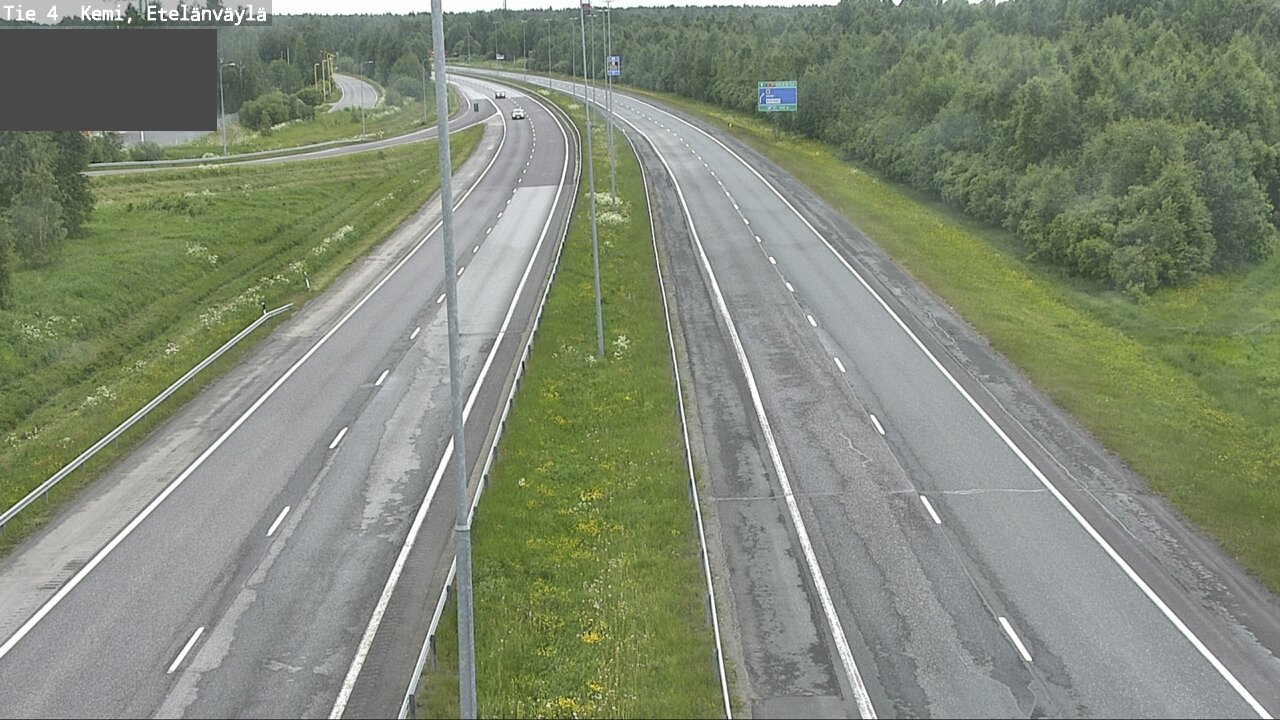 Weather Camera Image Road 4 Kemi, Etelänväylä, Kemi, Lappi