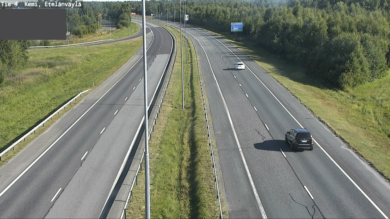 Weather Camera Image Väg 4 Kemi, Etelänväylä, Kemi, Lappi