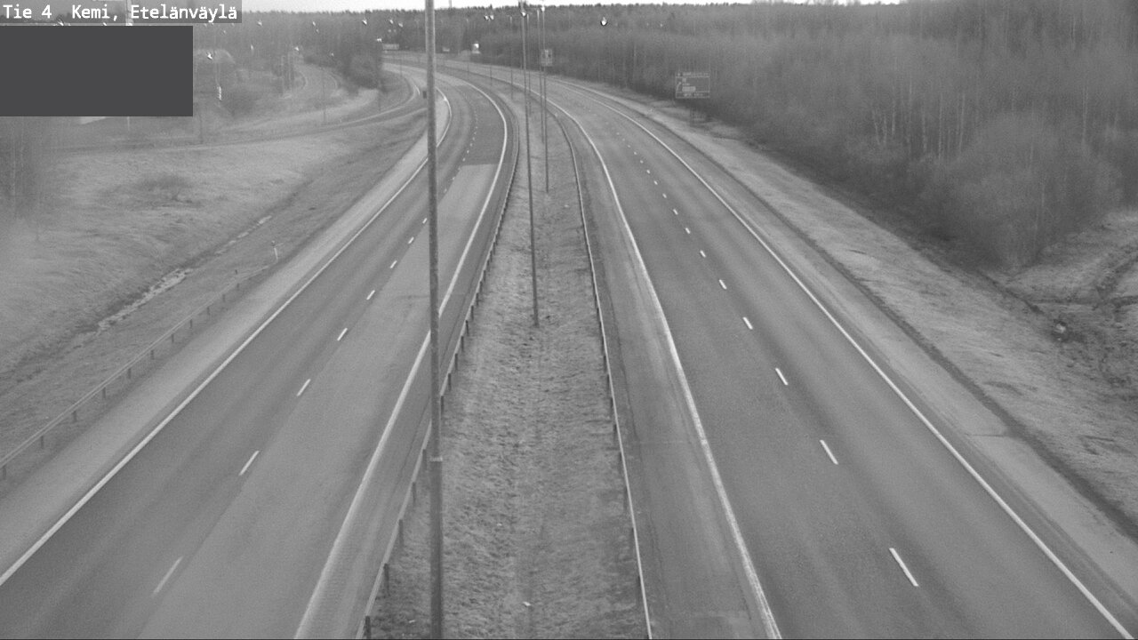 Kelikamerat Kuva Tie 4 Kemi, Etelänväylä, Kemi, Lappi