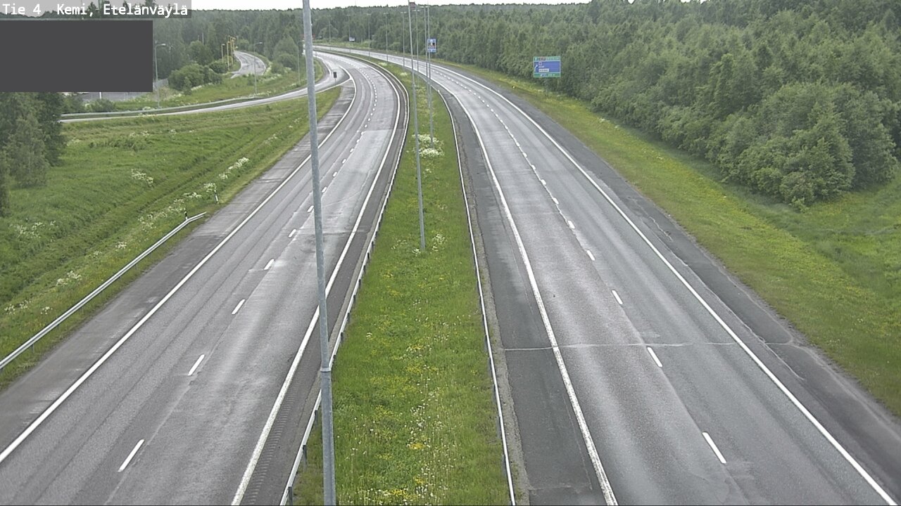 Kelikamerat Kuva Tie 4 Kemi, Etelänväylä, Kemi, Lappi