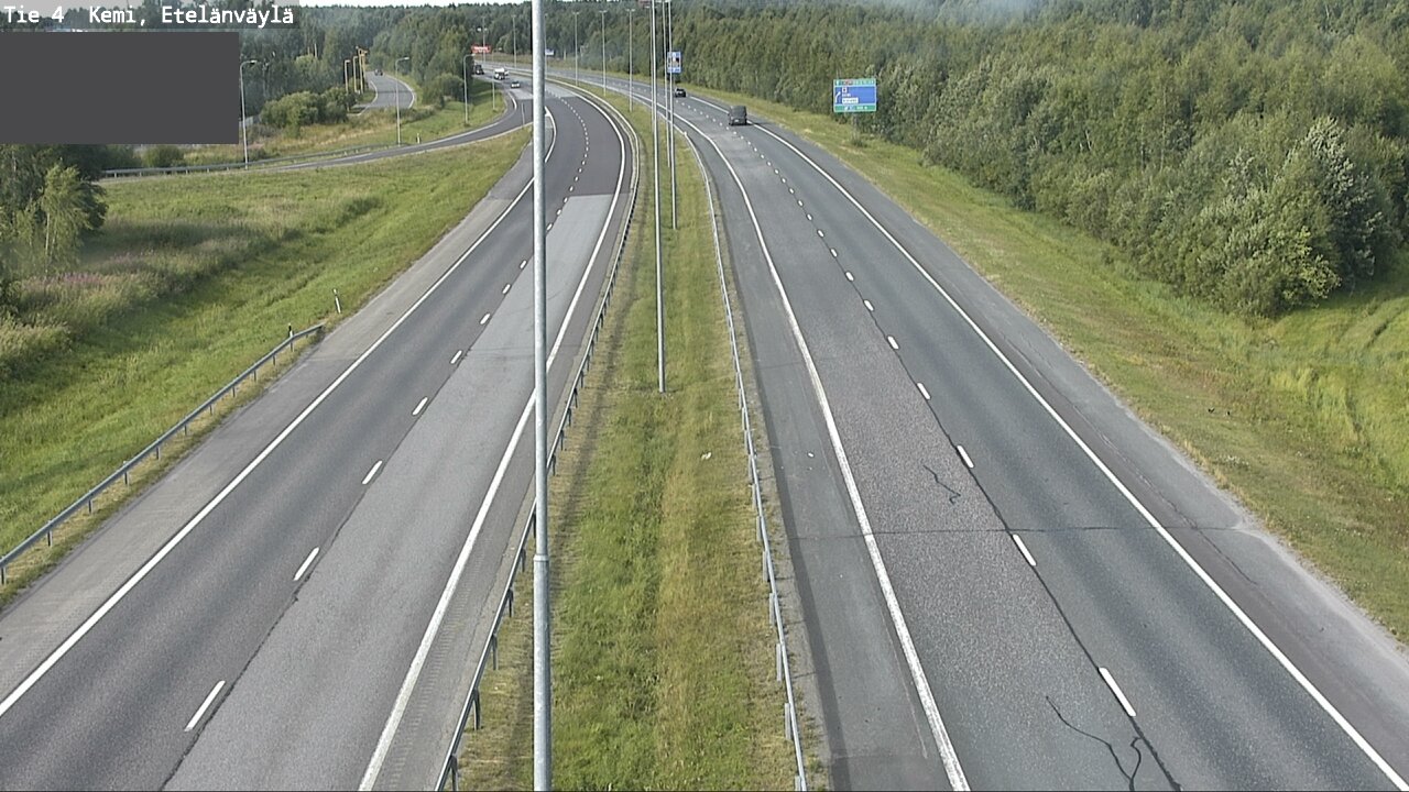 Kelikamerat Kuva Tie 4 Kemi, Etelänväylä, Kemi, Lappi