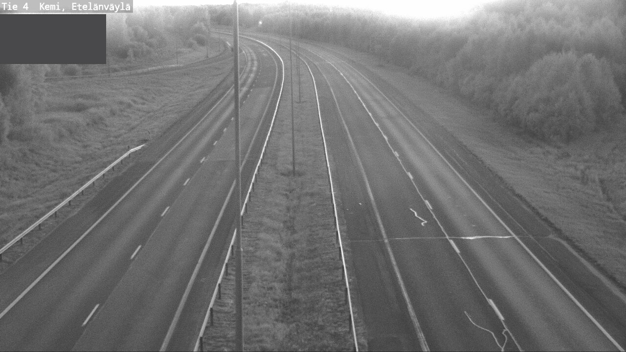 Weather Camera Image Väg 4 Kemi, Etelänväylä, Kemi, Lappi