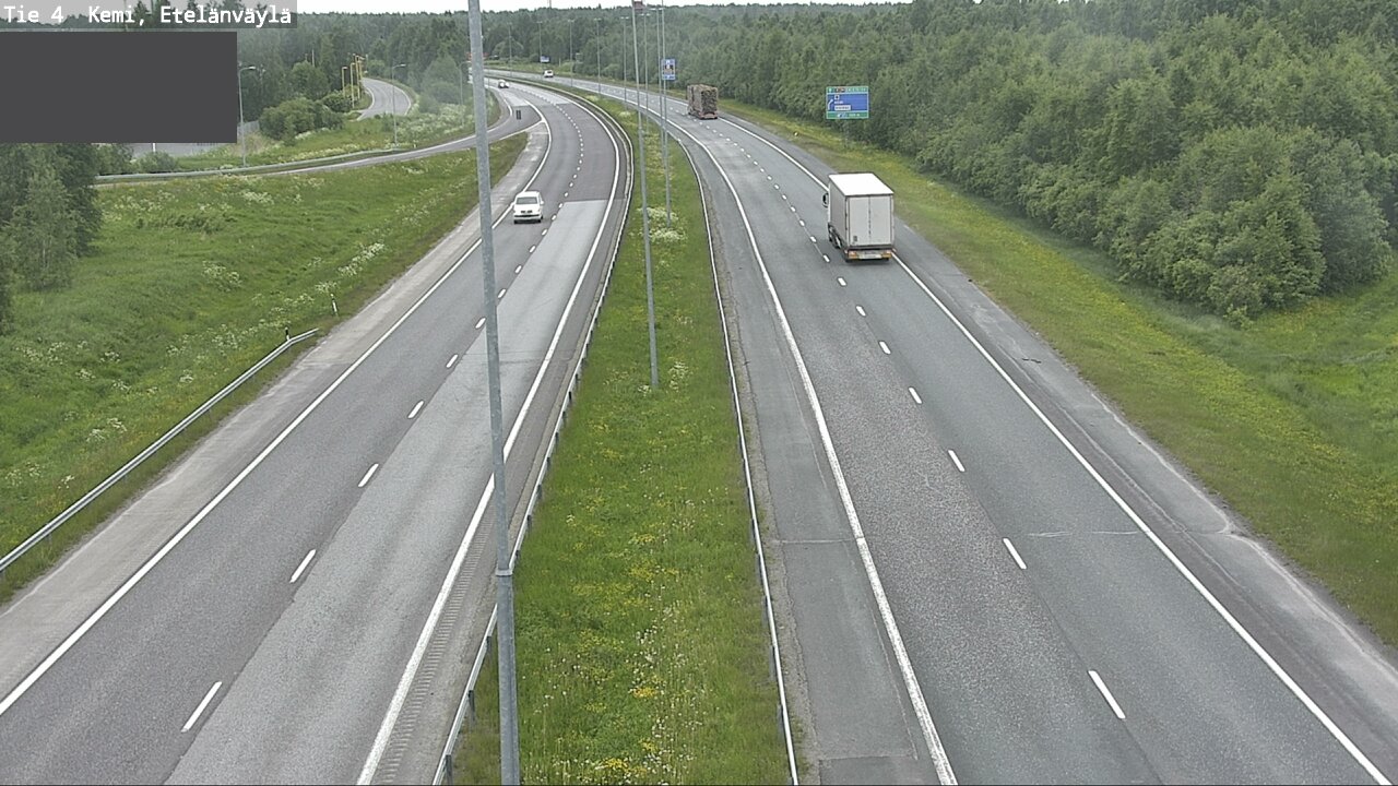 Kelikamerat Kuva Tie 4 Kemi, Etelänväylä, Kemi, Lappi