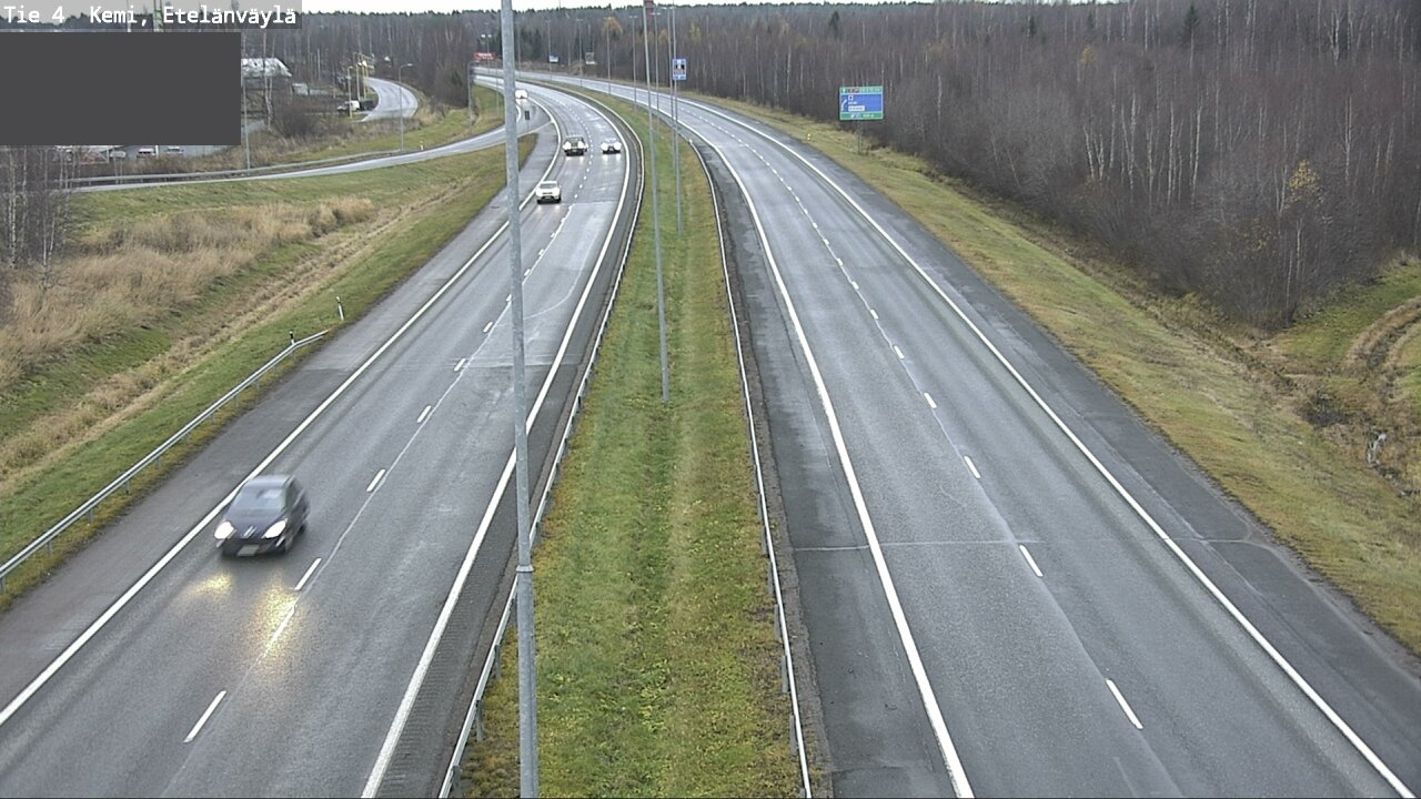 Kelikamerat Kuva Tie 4 Kemi, Etelänväylä, Kemi, Lappi