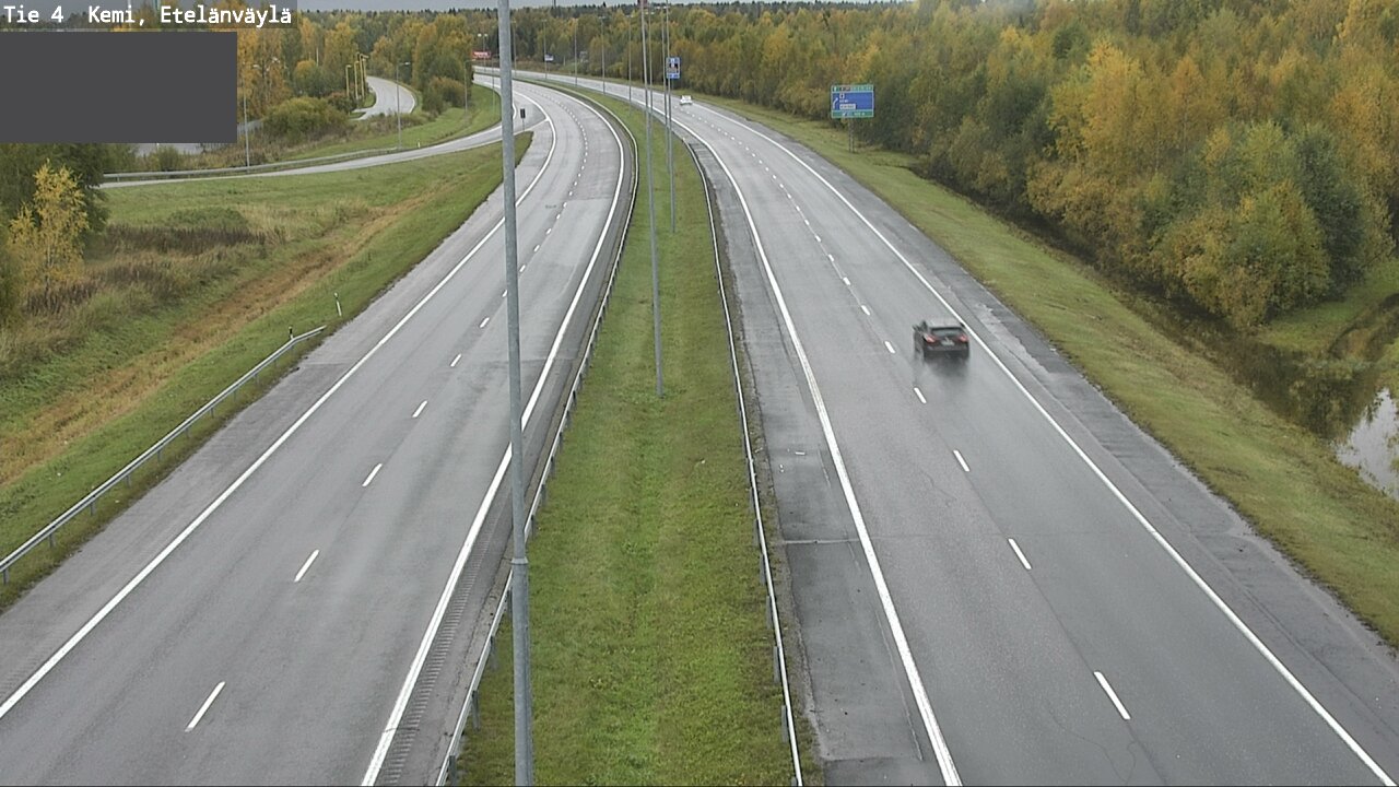 Weather Camera Image Road 4 Kemi, Etelänväylä, Kemi, Lappi