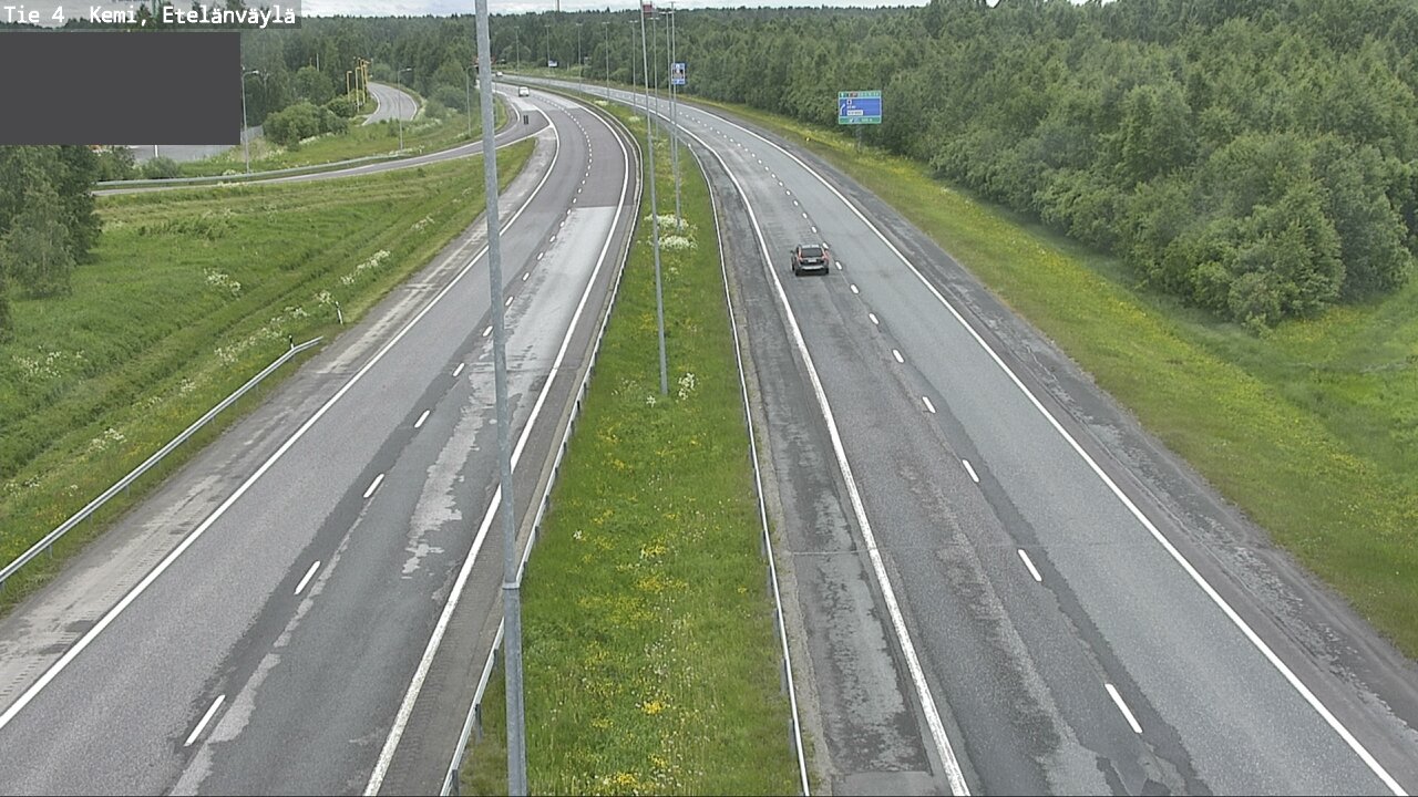 Kelikamerat Kuva Tie 4 Kemi, Etelänväylä, Kemi, Lappi