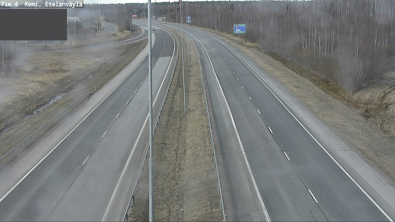 Kelikamerat Kuva Tie 4 Kemi, Etelänväylä, Kemi, Lappi