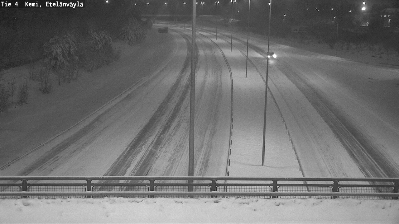 Kelikamerat Kuva Tie 4 Kemi, Etelänväylä, Kemi, Lappi